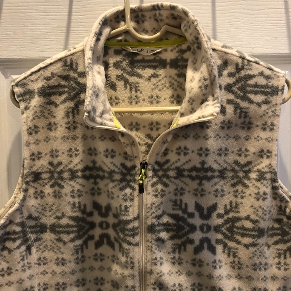 Woolrich Aztec Snowflake Fleece Vest L - Picture 3 of 10